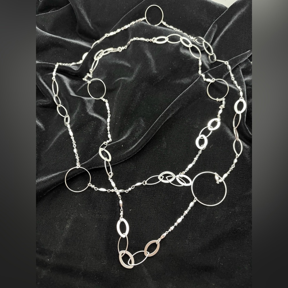 Elegant Silver Chain Necklace